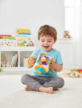 Giocattolo sensoriale – cubo educativo - multicolor