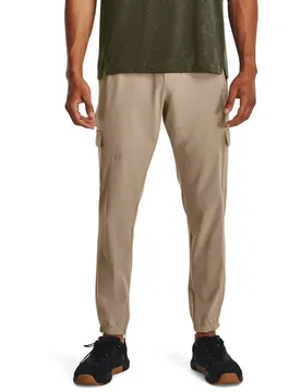 Joggers Stretch Woven Sahara 236 / Black 001 L - Under armour - FashionsVida