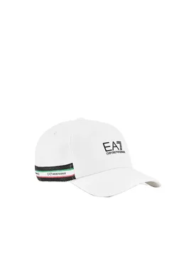 Ea7 Cappellino Con Visiera 7x000609_af15502 White M - Emporio armani - FashionsVida