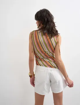 TSMOA MESH ASYMETRIC TOP JRS female