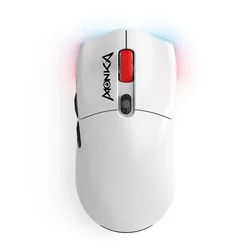 Souris De Jeu Sans Fil Guru White One Size unisex
