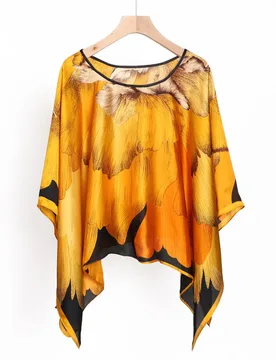 Poncho Cape Fashion Hoodie Large Square Scarf Imitation Silk Shawl Summer Thin Sunscreen Scarf Women Cloak P1 - Aliexpress - FashionsVida
