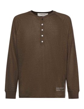 Maglia in jersey di lino