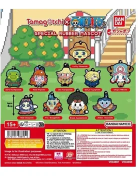 Mascotte Spéciale En Caoutchouc De La Loterie Japonaise One Piece Tamagotchi Multicolor One Size unisex - Bandai - FashionsVida