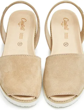 Menorquinas de mujer con suela blanca - CASTELL MENORCA - FashionsVida