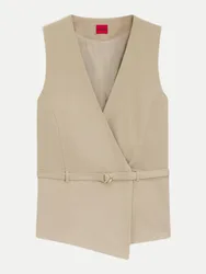 HUGO Weste Ahella-1 Beige 36