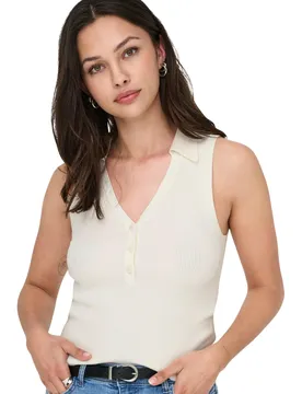 Damen Tank-Tops Beige 511325