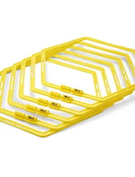 Anneaux Hexagonaux Yellow One Size