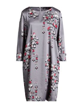 Midi-Kleid Damen Grau 38,40 Damen