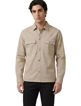 Herren Hemd Beige 510631