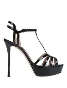 Sandale Damen Schwarz 41 Damen - Sergio Rossi - FashionsVida