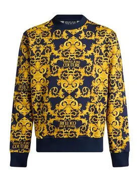 Sweatshirt Herren Marineblau L,M,S,XL,XS,XXL Herren - Versace Jeans Couture - FashionsVida