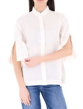 Camicia in lino ORIGINALS BIANCO M