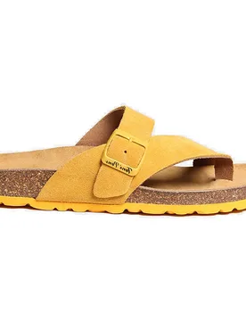 Pons Sandales Gaia-qt Yellow EU 39 - Toni - FashionsVida