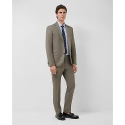 Traje half canvas slim fit lana
