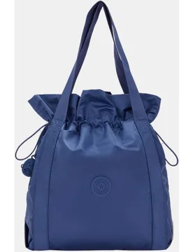 Bolso tote mediano con cierre de cordón - Kipling - FashionsVida
