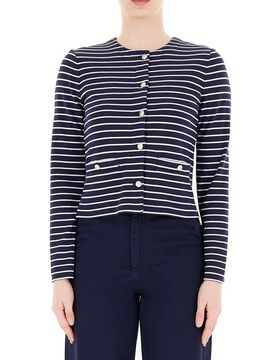 Cardigan maniche lunghe BLU SCURO 48