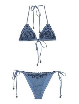 Set bikini in denim Aster