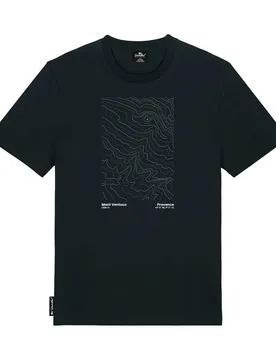 T-shirt à Manches Courtes Le Géant Black