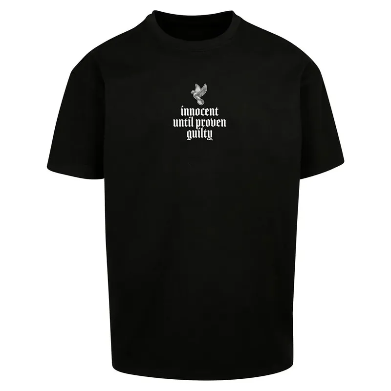 Mister T-shirt à Manches Courtes Justice Oversize Black L