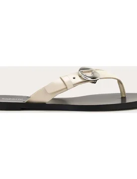 Sandalias tipo flip flop de piel - Coperni - FashionsVida