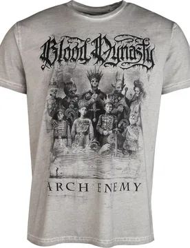 T-Shirt - Family Picture - S bis 4XL - für Männer - Größe XXL - hellgrau - EMP exklusives Merchandise! - Männer - male - Arch Enemy - FashionsVida
