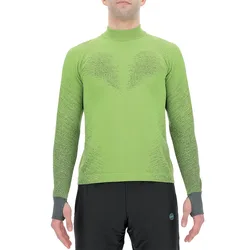 Maglietta A Maniche Lunghe Running Exceleration Yellow Fluo / Black S