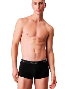 Low rise trunk 3pk boxer Azul (M) - Calvin Klein - FashionsVida