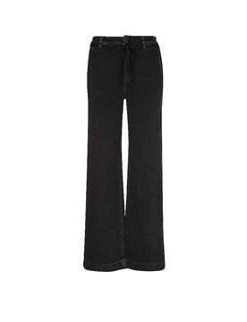 Jeans Flared Fit schwarz 30/L32 damen