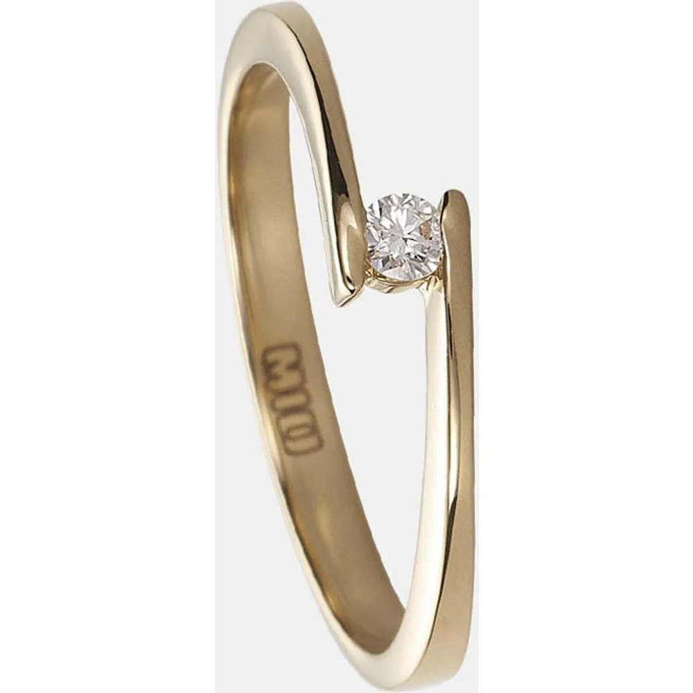 Anillo solitario Mio de oro y diamante - El Corte Inglés - FashionsVida