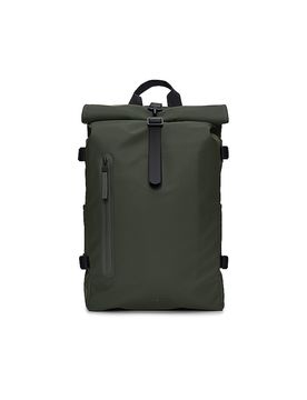 Rains Mochila Rolltop Large verde