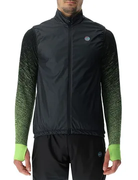 Gilet Running Coreshell Blackboard Melange / Black S - Uyn - FashionsVida