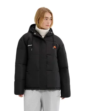 Womens/ladies Pejo Padded Jacket (Black) - Size 6 Uk - Ellesse - FashionsVida