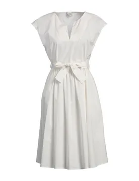 Vestido midi Mujer Blanco L Mujer - Woolrich - FashionsVida