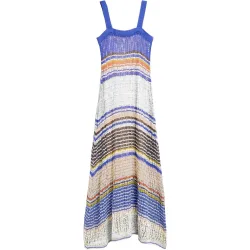 Desigual - Vestido punto largo