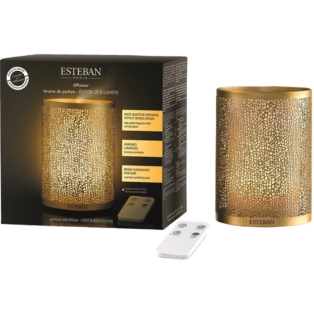 Difusor eléctrico Luz de Oro - Esteban - FashionsVida