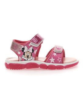 Sandali rosa con luci e stampa Minnie Mouse 17MN3N08L 28