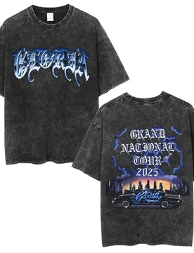 Rapper Kendrick Lamar & SZA Grand National Tour 2025 Washed Vintage T Shirt They Not Like Us T-shirt Men Hip Hop Oversized Tees - Aliexpress - FashionsVida