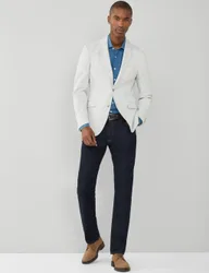 Slim Fit Pure Cotton 5 Pocket Jeans Blue male