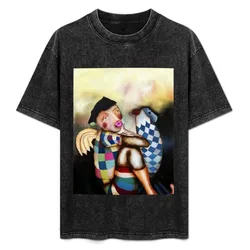 Art the one. T-Shirt Basic Solid Color Casual Tee Shirt