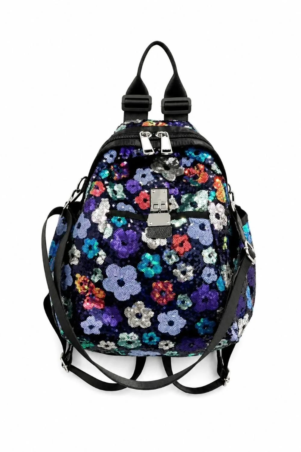 Women's Noir Garden Sparkle Backpack - Multicolor - Size: One Size - PEACH ACCESSORIES - FashionsVida