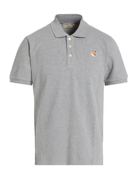 Polo Hombre Gris perla XS Hombre - Maison Kitsuné - FashionsVida