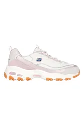 Sneakers bianche con dettagli lilla e memory foam D'Lites Dazzling Shine 38