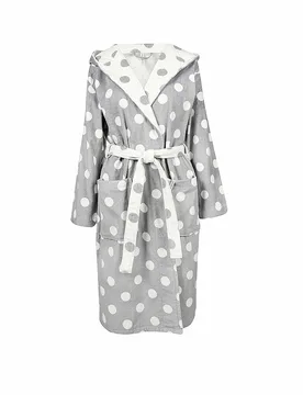 Bademantel grau XS damen - Short Stories - FashionsVida