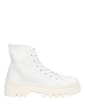 Botines de caña alta Mujer Blanco 36,37,38,41 Mujer