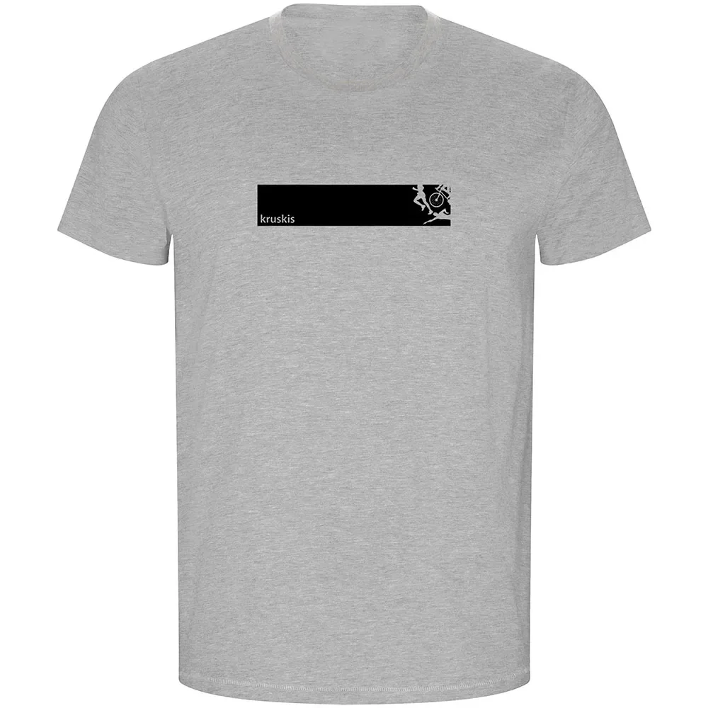 Maglietta A Maniche Corte Frame Triathlon Eco Heather Grey 3XL - Kruskis - FashionsVida