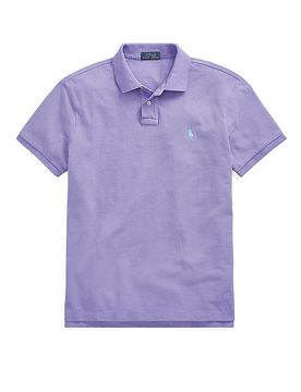 Polo Slim Fit morado M
