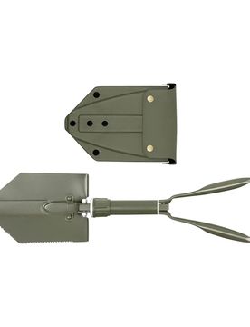 Bundeswehr Klappspaten dreiteilig oliv Default Title adult