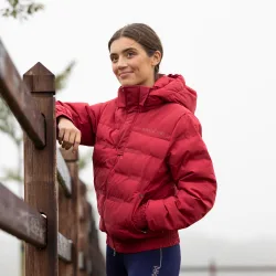 Damen Bomberjacke KLArianna, garnet S