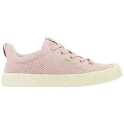 Ibi Low Knit Unisex Pink Plimsolls - Size Uk 11